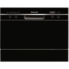 Lave-vaisselle compact pose libre BRANDT DFC6519B - Induction - 6 couverts - L55cm - 49dB - Noir