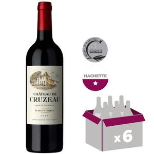VIN ROUGE Château de Cruzeau 2020 Pessac-Léognan - Vin rouge de Bordeaux