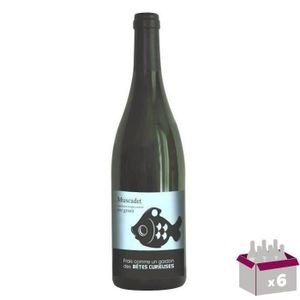 VIN BLANC Frais Comme Un Gardon 2021 Muscadet-sèvre-et-maine  - Vin blanc de Loire x6