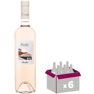 VIN ROSE Perle de Roseline 2022 - IGP Méditerranée - 75 cl x6