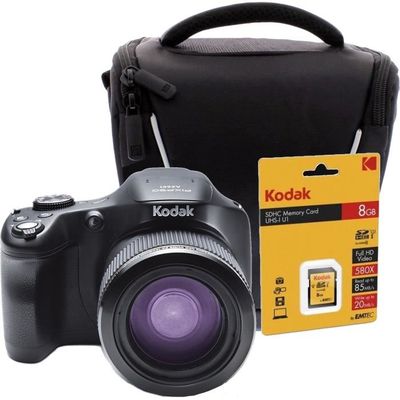 Kodak Az651bk Appareil Photo Bridge 1080p Zoom Optique 65x