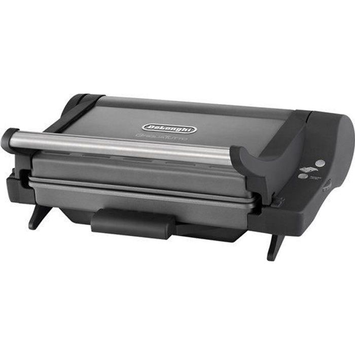 DELONGHI CG4001.BK Grille-viande électrique Double Contacts - Gris