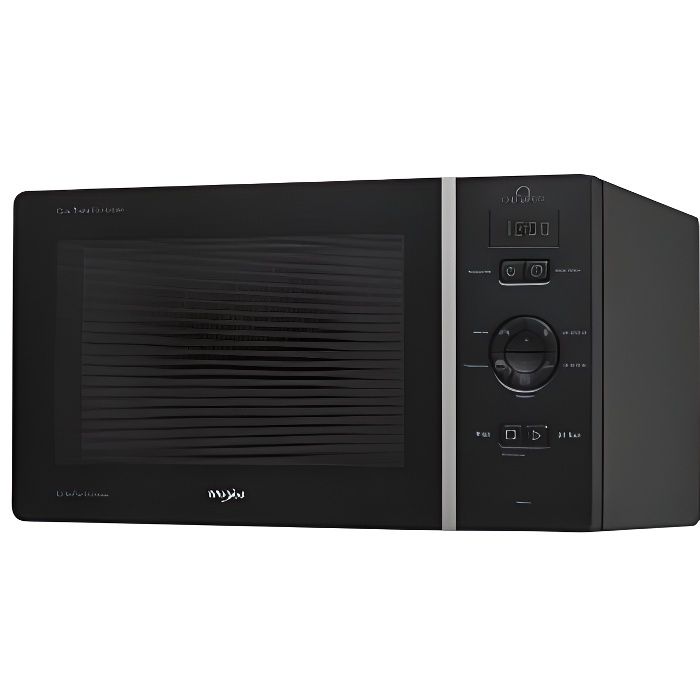 WHIRLPOOL MCP341BL-Micro ondes monofonction noir-25 L-800 W-Pose libre