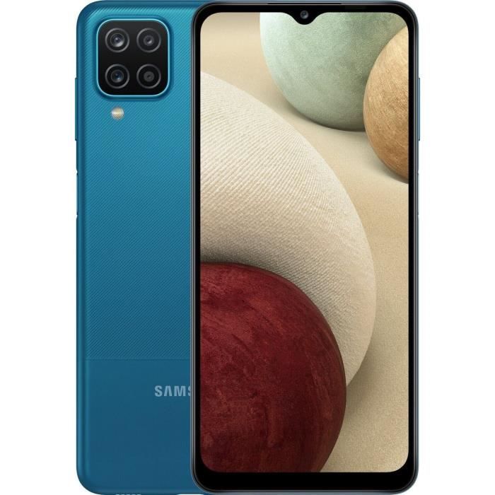 Samsung Galaxy A12 Bleu 64 Go - Reconditionné - Excellent état