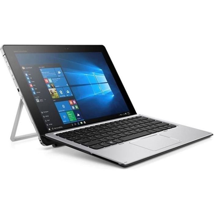Tablette avec clavier HP ELITE X2 1012 G1 - Core M5 - RAM 8G - SSD 256G - Windows 10 - Reconditionné - Etat correct