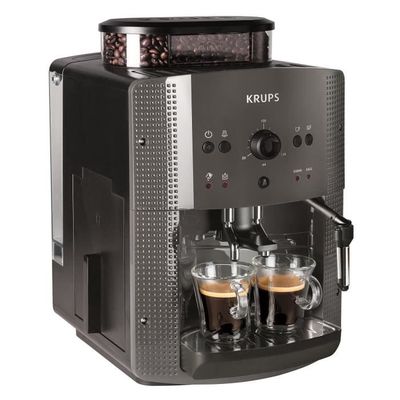 Machine à café grains robot broyeur Krups Evidence Plus Titane