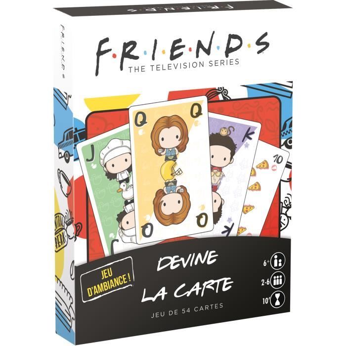 Guess The Card : Friends FR | Age: 6+| Nombre de joueurs: 2-6