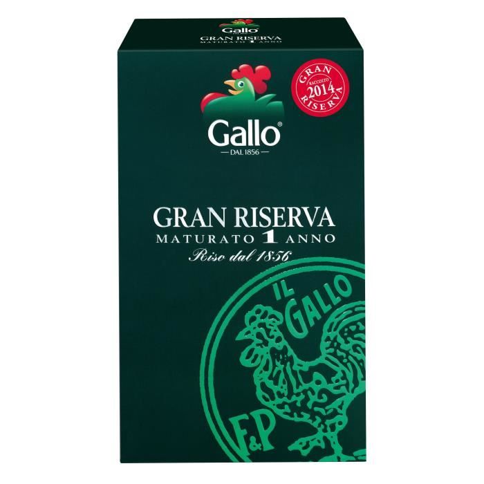 RISO GALLO Carnaroli Grande Reserve 1 an D'Age 1Kg