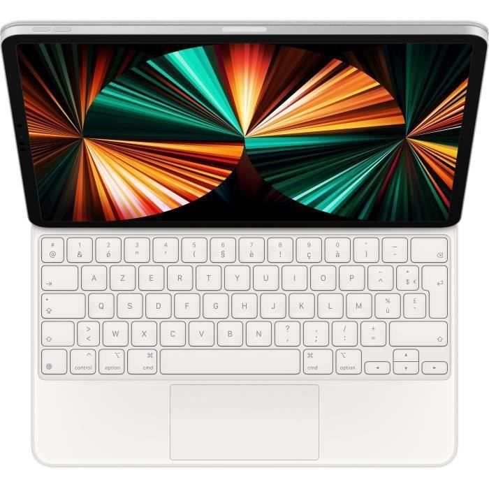Magic Keyboard pour iPad Pro 12,9 pouces (5ᵉ génération) - Français - Blanc
