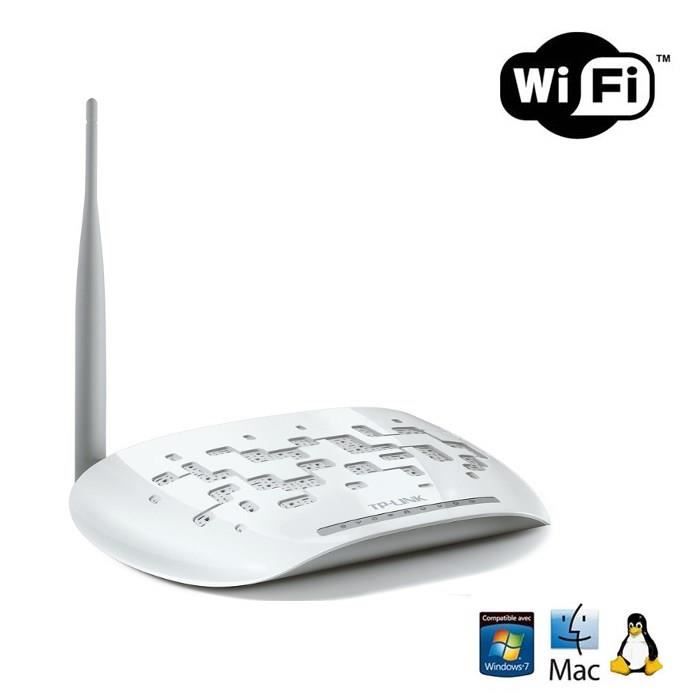 TPLINK MODEM ROUTEUR WIFI N150 TLW8951ND