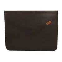 URBAN FACTORY Leather Enveloppe Etui pour tablette - iPad 1,2 - Cuir - Noir