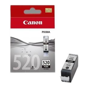 5 Cartouches Rechargeables pour Canon PGI-520PGBK/CLI-521BK/C/M/Y a