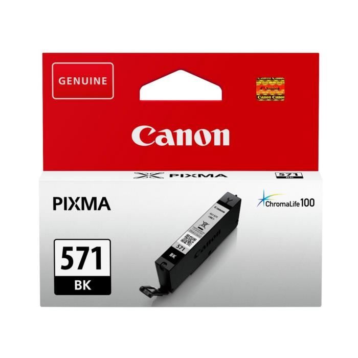CANON Pixma MG 5750 Noir + CANON Cartouche CLI-571 Noir XL - Cdiscount  Informatique
