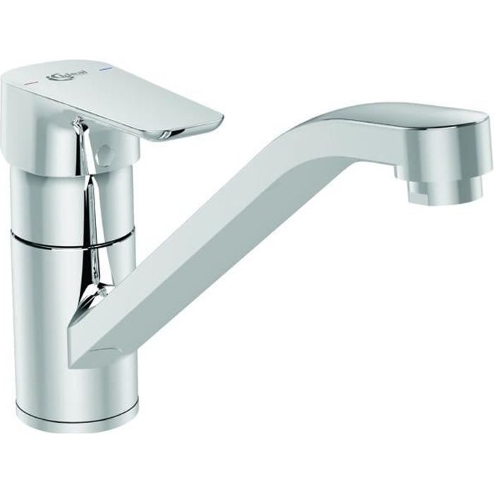 Ideal Standard Mitigeur Kheops Pour Evier Monotrou Achat Vente Robinetterie De Cuisine Mitigeur Pour Evier Cdiscount