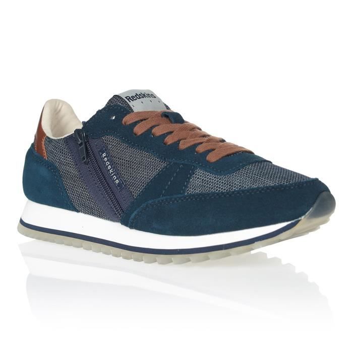 REDSKINS Baskets Ilias Bleu Marine Cognac Homme Bleu Marine Cdiscount Chaussures