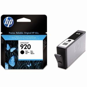 CARTOUCHE IMPRIMANTE HP 920 cartouche d'encre noire authentique pour HP