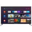 CONTINENTAL EDISON  - TV LED UHD 4K 55"  (139cm) HDR- Android TV Wi-fi Bluetooth Netflix - Youtube -Google Assistant- 3xHDMI, 2xUSB-0
