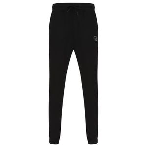 Femme Vêtements Articles de sport et dentraînement Pantalons de survêtement/sport Pantalon de jogging à logo imprimé DIESEL en coloris Noir 