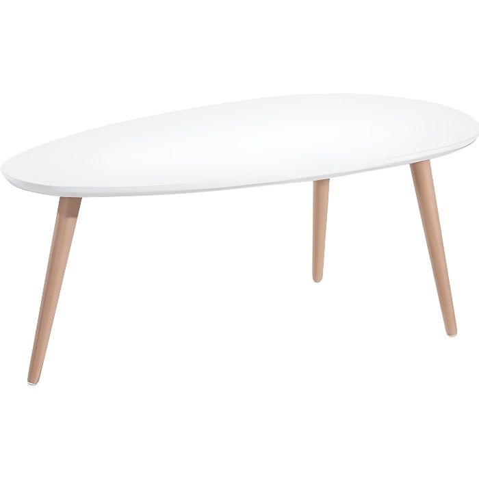 Table Basse Blanc Laque Achat Vente Pas Cher