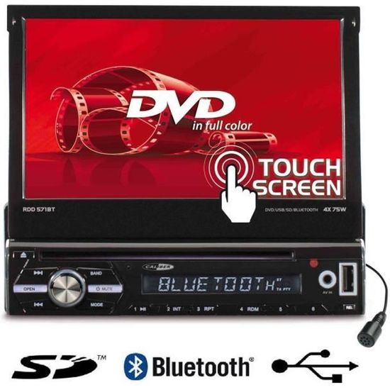 CALIBER RDD571BT Autoradio DVD / USB / SD / Bluetooth