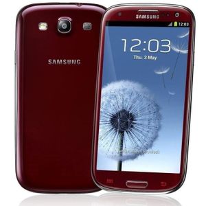 SMARTPHONE Samsung Galaxy S3 i9300 Rouge - Reconditionné - Ex