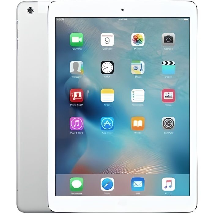 iPad Air (2014) Wifi+4G – 16 Go – Argent – Reconditionné – Excellent état