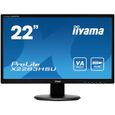 Ecran PC - IIYAMA ProLite X2283HSU-B1DP - 22" FHD - Dalle VA - 18ms - VGA/DVI-D/DisplayPort-0