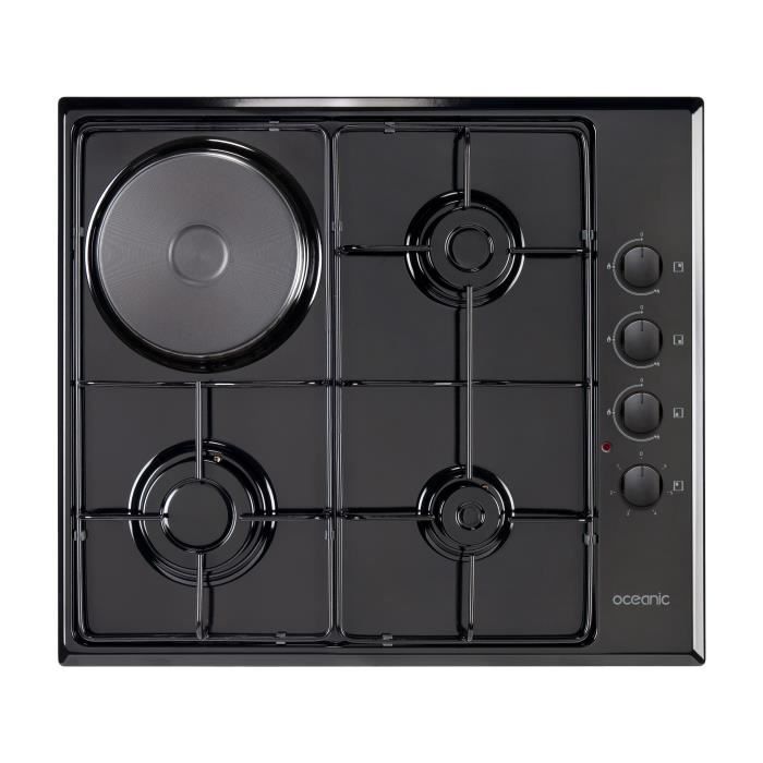 plaque de cuisson gaz et électrique