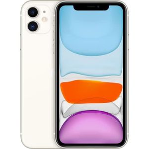SMARTPHONE APPLE iPhone 11 64GB Blanc (2020) - Reconditionné 
