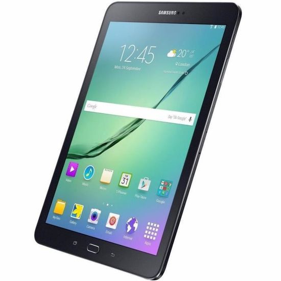 SAMSUNG Galaxy Tab S2 (Septembre 2015) 9,7" 32 Go - WiFi - Noir - Débloqué - Reconditionné - Etat correct