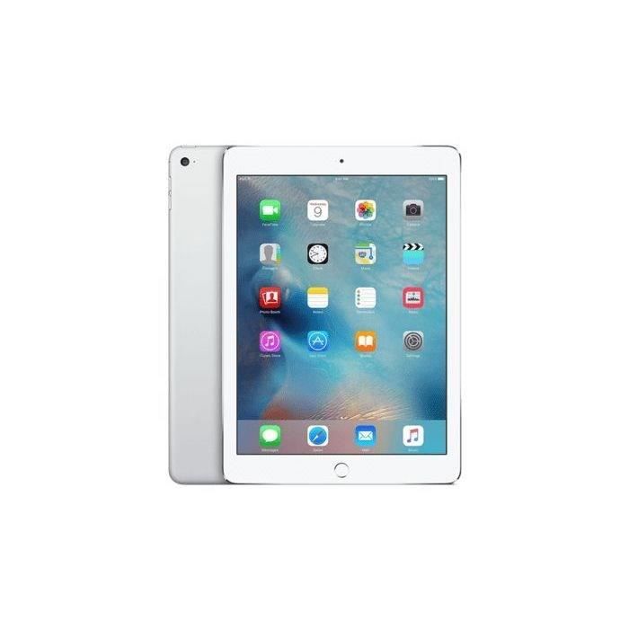 iPad Air 2 (2014) – 32 Go – Argent – Reconditionné – Etat correct