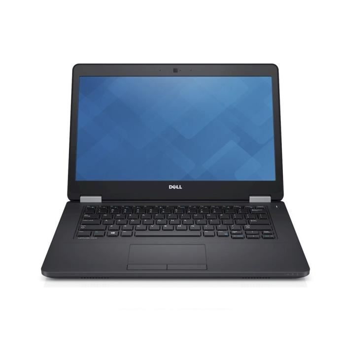 Ordinateur portable Dell Latitude E5470 - Core i5 - RAM 8 Go - SSD 256 Go - Windows 10 - Reconditionné - Etat correct Reconditionné - Dell reconditionné disponible sur Cdiscount Seconde Vie