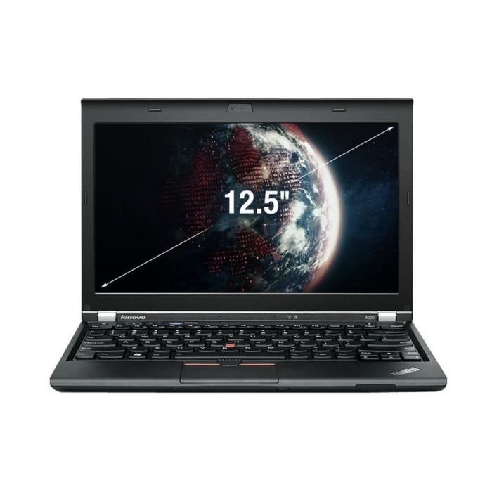 Ordinateur portable Lenovo Thinkpad x230 - Core i5 - RAM 8 Go - HDD 1 To - Windows 10 - Reconditionné - Etat correct - Lenovo