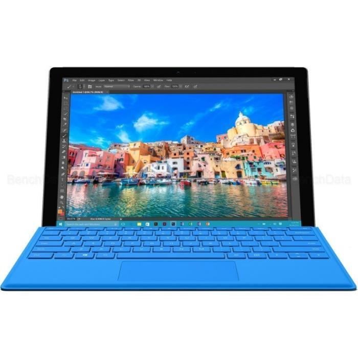Tablette avec clavier Microsoft Surface Pro 4 - Core i5 - RAM 8 Go - SSD  256 Go - Windows 10 - Reconditionné - Etat correct - Cdiscount Informatique
