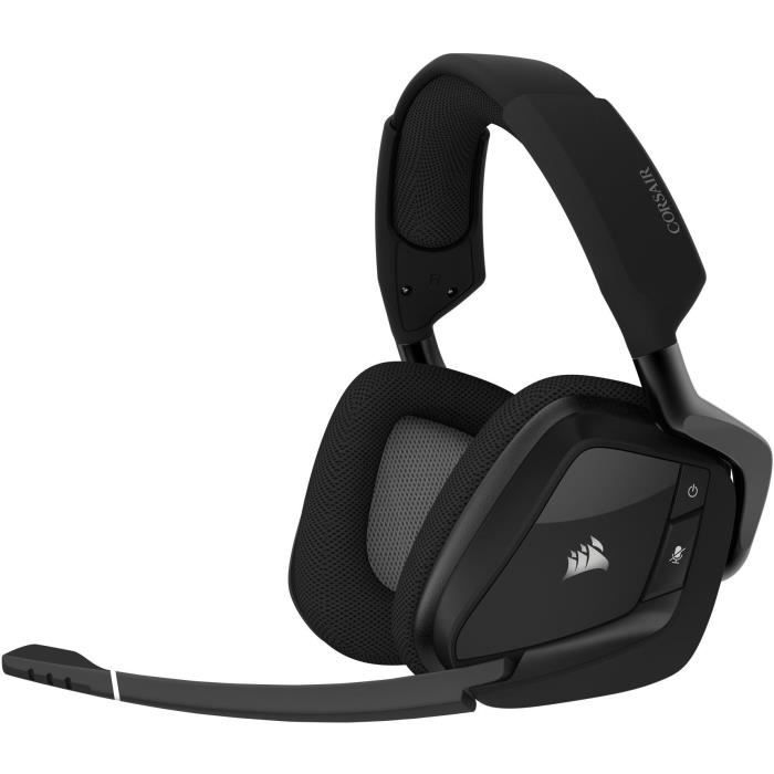 CORSAIR Casque Gamer VOID RGB ELITE - Sans Fil - Carbone (CA-9011201-EU) -  Cdiscount Informatique