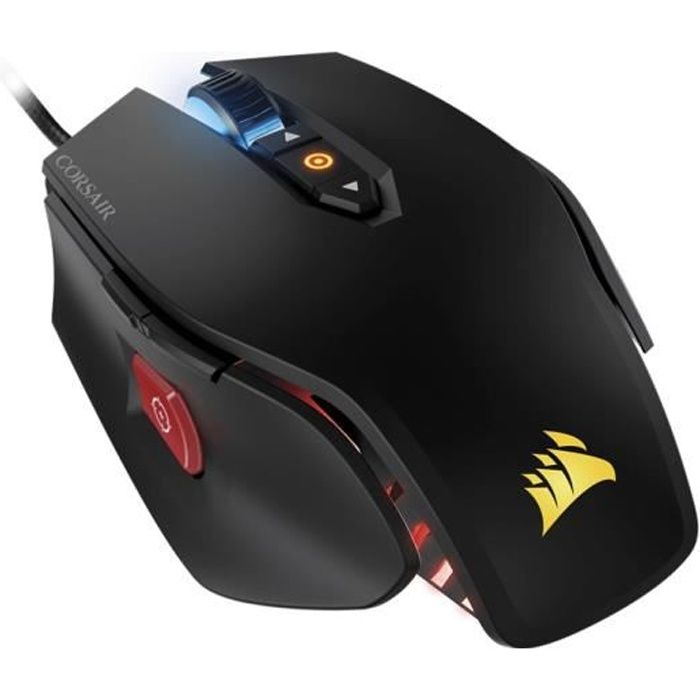 CORSAIR Souris Gamer Optique M65 PRO RGB 12000 DPI Noir CH 9300011 EU Cdiscount Informatique