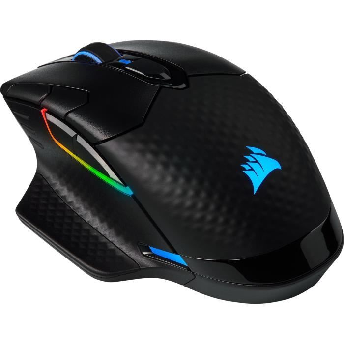 CORSAIR Souris gamer DARK CORE RGB PRO SE – 18 000 DPI – LED RGB – Optique (CH-9315511-EU)