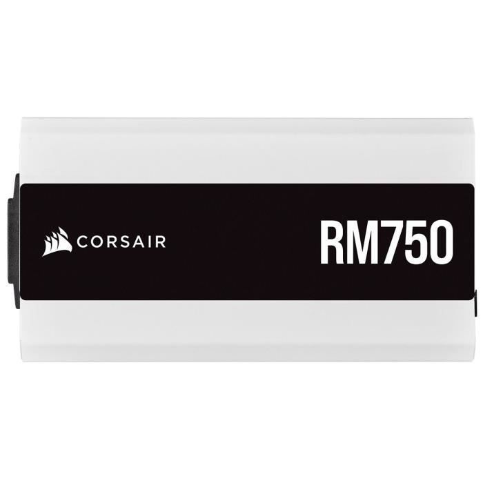 Corsair RM750x Alimentation PC (Modulaire Complet, 750 Watt, 80 PLUS Gold)  Noir : : Informatique
