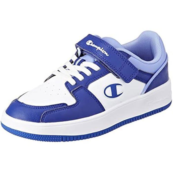 Baskets - CHAMPION - Rebound 2.0 Low - Fille - Blanc Violet Lilas - Talon Plat