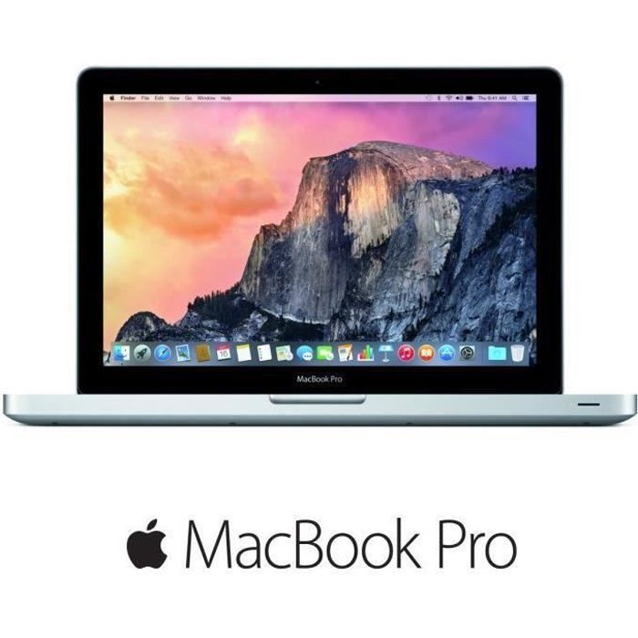 Top achat PC Portable Apple MacBook Pro - MD101F/A - 13" - 4Go de RAM - pas cher