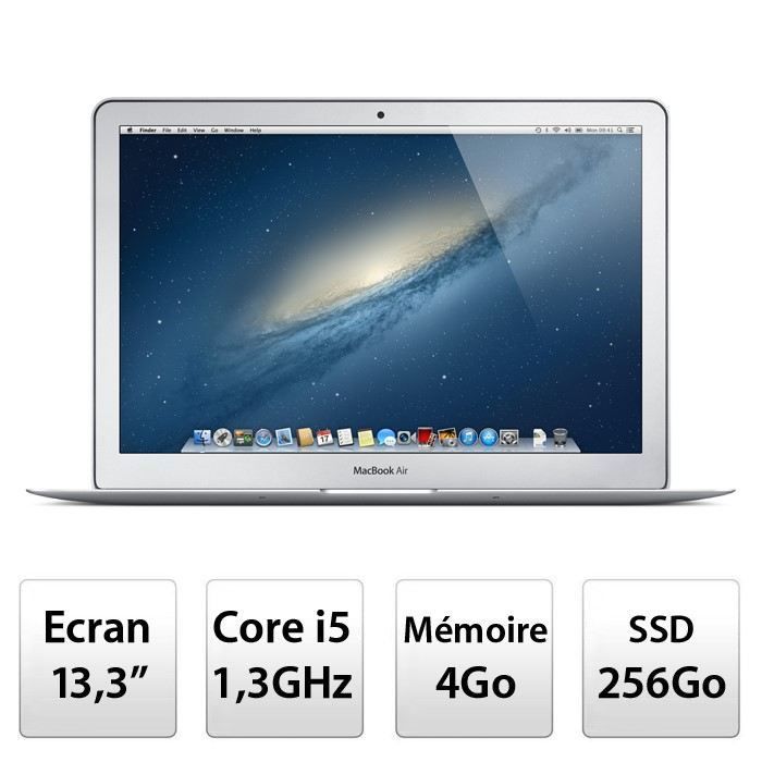 Vente PC Portable Apple MacBook Air 13" (MD761F/A) pas cher