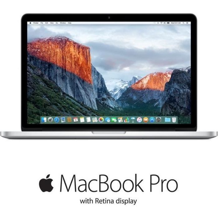 Top achat PC Portable Apple MacBook Pro - MF841F/A - 13" Rétina - 8Go de pas cher