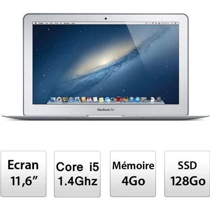Top achat PC Portable Apple Ordinateur Portable MacBook Air 11" MD711F/B pas cher Top achat PC Portable Apple Ordinateur Portable MacBook Air 11" MD711F/B pas cher