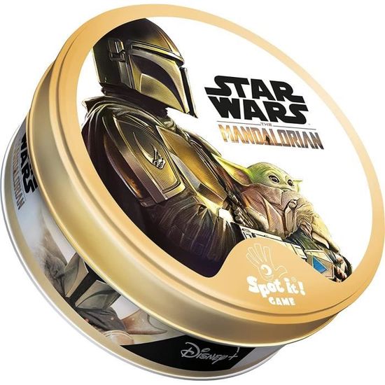 Zygomatic, Dobble Star Wars: The Mandalorian, Juego Familiar, Juego de Cartas, 2-8 Jugadores, a Partir de 6 años, 15+ Minutos - Versión alemana : Blanchot, Denis, Cottereau, Jacques, Play Factory