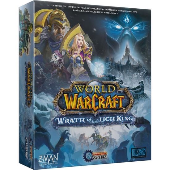 Z-Man Games | Pandemic World Of Warcraft| Jeu de société | À partir de 8 ans | 2 à 4 joueurs | 45 minutes