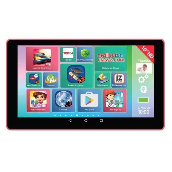 Lexibook MFC155DE Tablette Tactile 7  Android Bleu