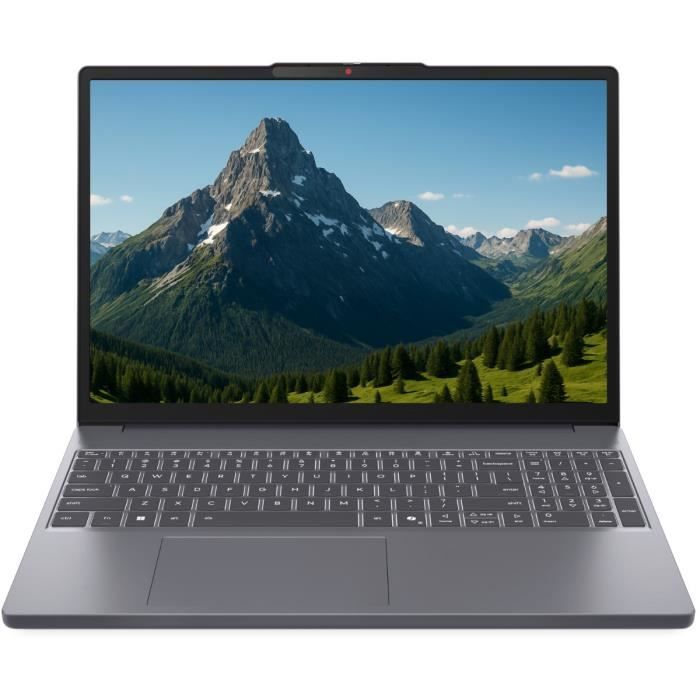 PC portable LENOVO IdeaPad Slim 3 15IRH10  Sans Windows – 153 WUXGA IPS – Core i5-13420H – RAM 16 Go – SSD 512 Go – AZERTY