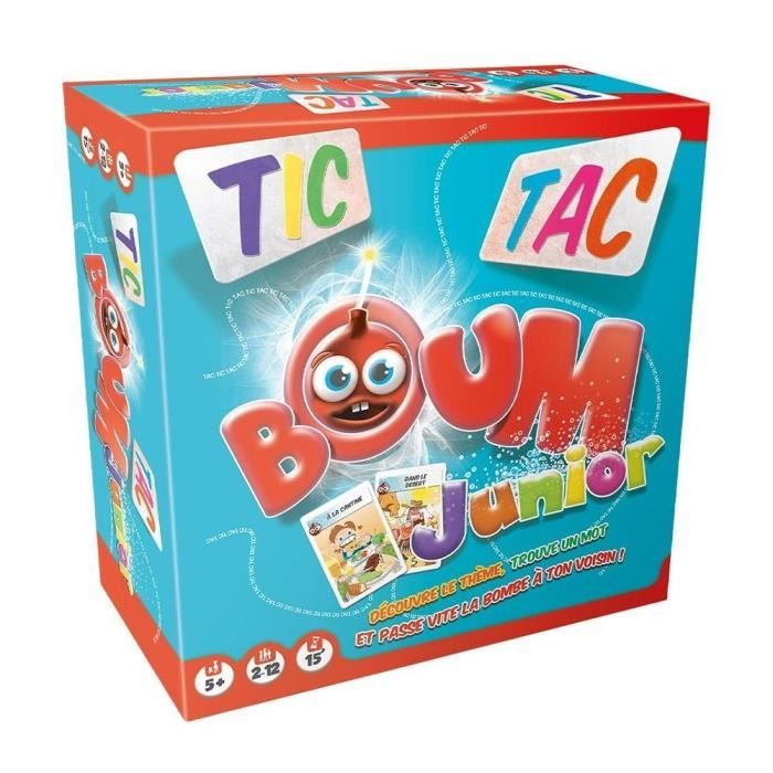 Tic Tac Boum Junior Eco Pack - Asmodee - Jeu de société - Cdiscount Jeux -  Jouets
