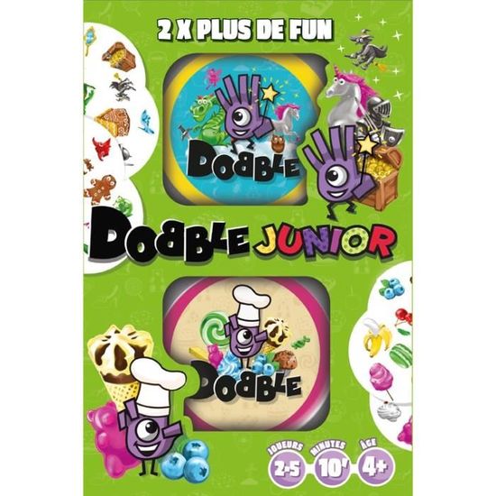 Dobble junior-le Double Fun-Jeu de carte 