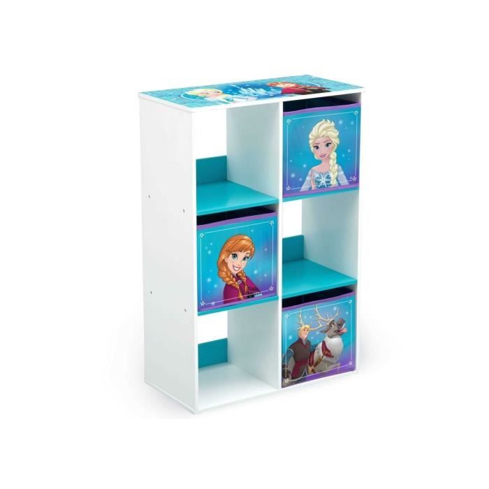 Commodes Home Delices Bleu Colore Retro Meuble De Rangement